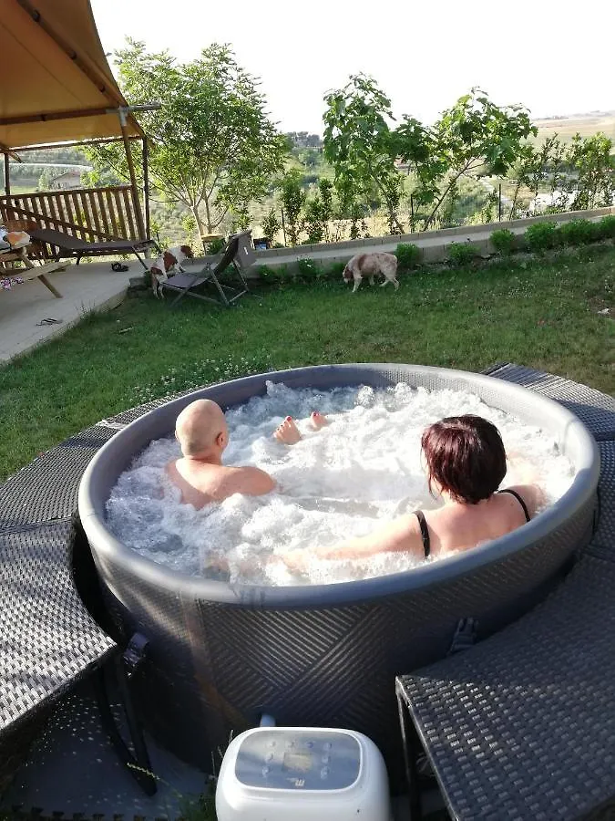 Glamping Tenuta San Pierino Agriturismo Rosignano Marittimo Luxe tent